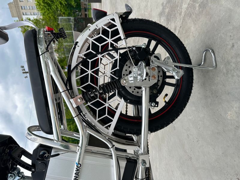 Електровелосипед MINAKO V12 Lux (18" 48V 15Ah 600W ) з заднім амортизатором та мʼяким сидінням 1742 фото