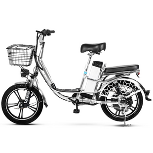Електровелосипед MINAKO V8 PRO (18" 48V 15Ah 500W ) хром, модель 2025 року 1743 фото