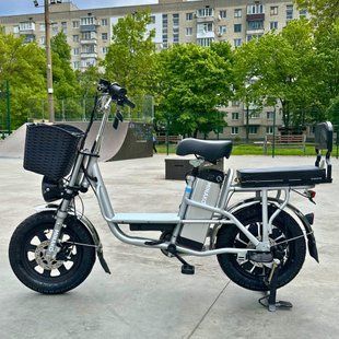 Вантажний електровелосипед MINAKO MONSTER PRO 60V 20Ah 1000W Chrome 1798 фото