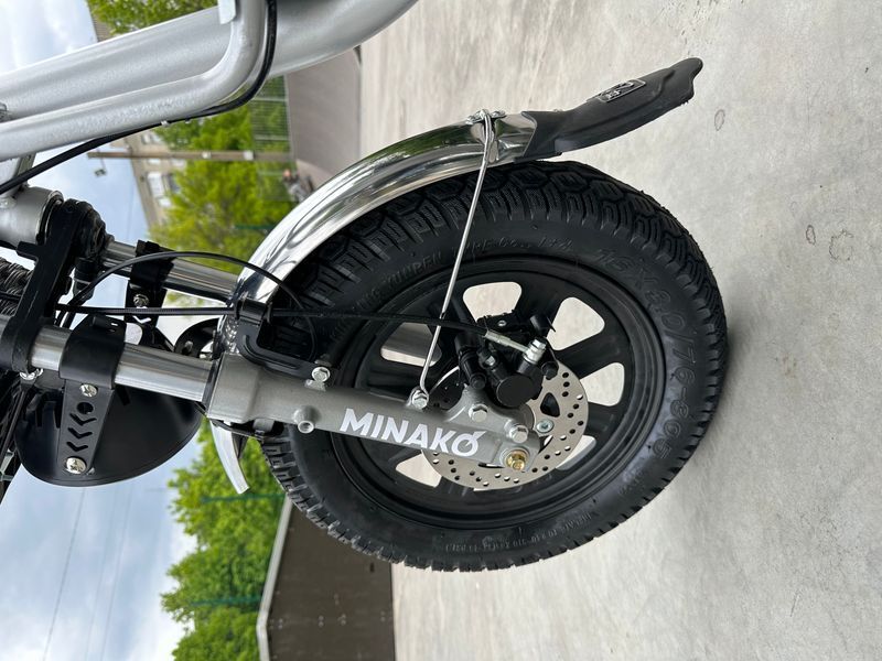 Вантажний електровелосипед MINAKO MONSTER PRO 60V 20Ah 1000W Chrome 1798 фото