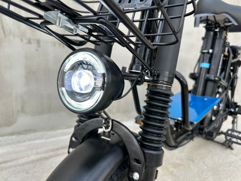 Електровелосипед MINAKO Monster 2025 20Ah 60V 1000W чорний | з посиленим вантажним багажником 34867 фото